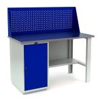 Метална работна маса PRA WB 140SH + WD1 + F1 (87 х 140 х 70 см)